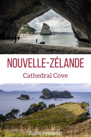 Cathedral Cove Nouvelle Zelande Voyage Pin