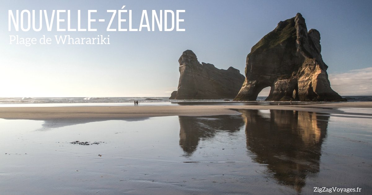 Plage De Wharariki Nouvelle Zélande Guide Photos Avec