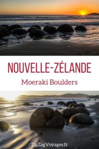 Moeraki Boulders Nouvelle Zelande Voyage Pin