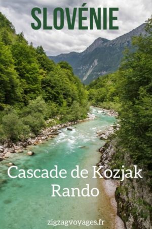 Pin rando cascade Kozjak slovenie voyage