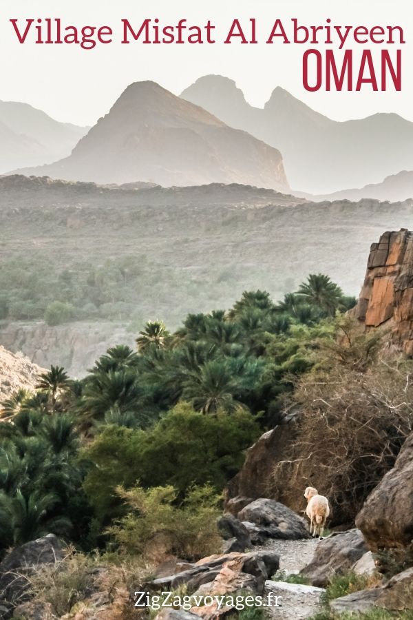 village Misfat Al Abriyeen Sur Oman voyage
