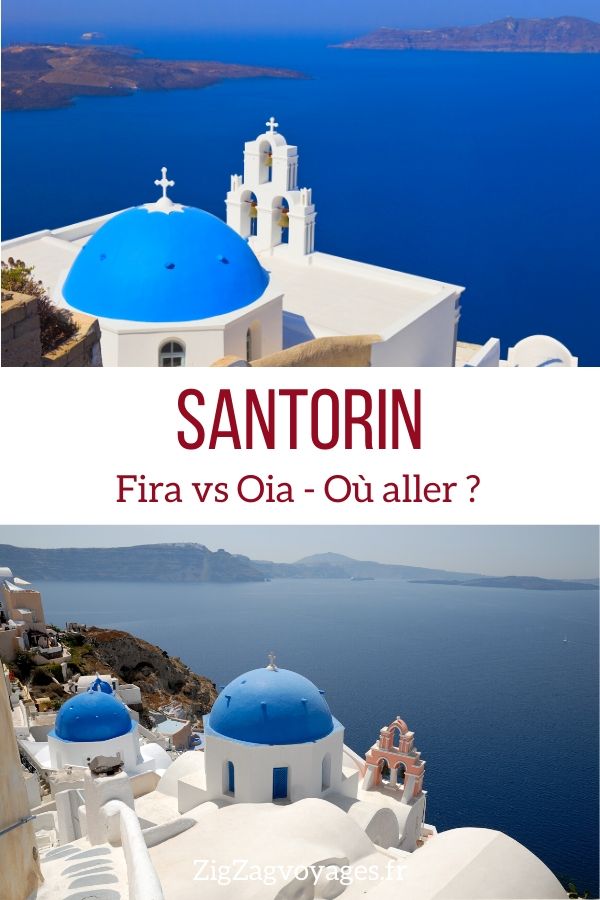 Fira vs Oia Santorin voyage Pin2