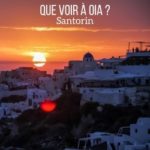 Visiter Oia Santorin voyage guide