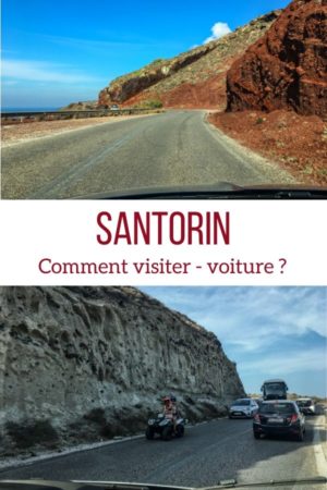 conduire visiter Santorin voyage Pin2
