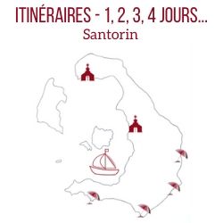 itineraire Santorin voyage guide