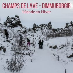 Champs de lave - Dimmuborgir Hiver Islande voyage guide