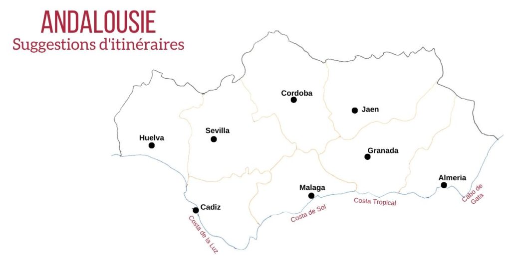 FB itineraire Andalousie guide voyage