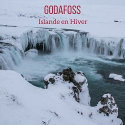 Godafoss Hiver Islande voyage guide