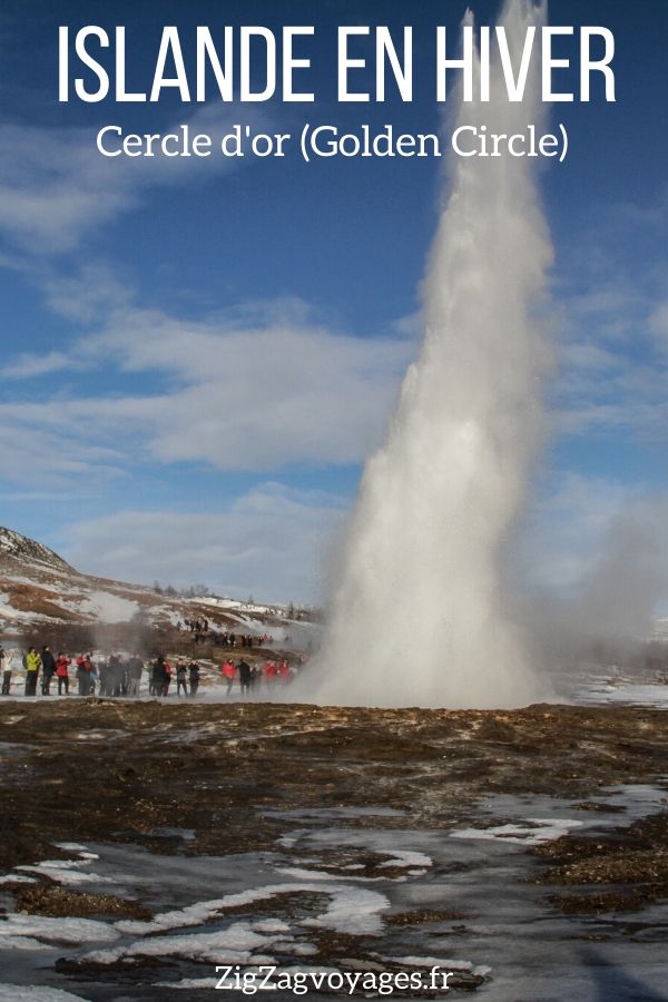Golden Circle Cercle d or Hiver Islande voyage Pin3