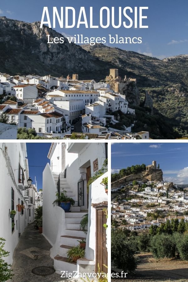 les villages blancs Andalousie voyage Pin2