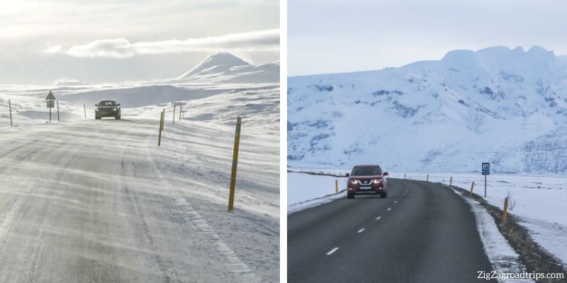 conduire en Islande en hiver