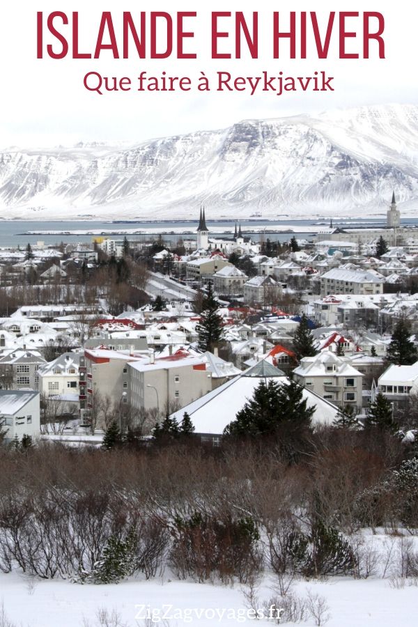 que Visiter Reykjavik en hiver Islande voyage Pin3