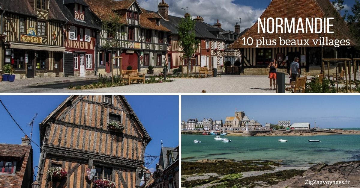 FB les plus beaux villages Normandie guide voyage