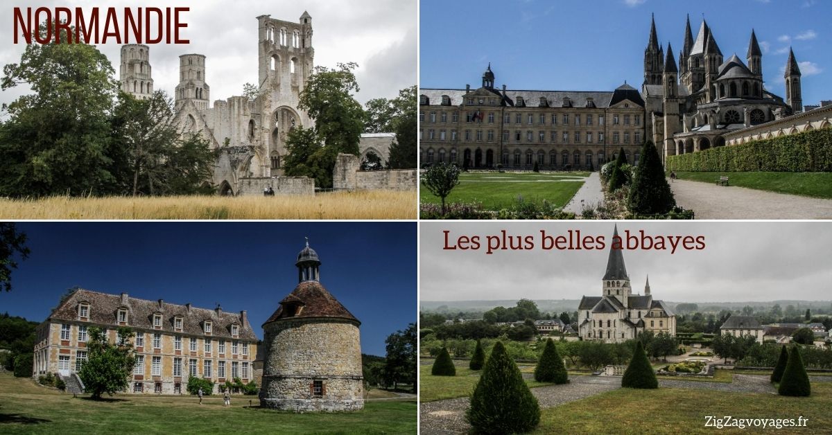 FB les plus belles abbayes en Normandie guide voyage