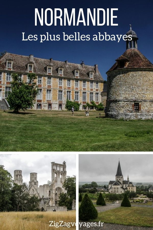 les plus belles abbayes en Normandie voyage Pin