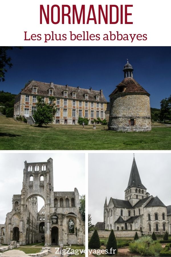 les plus belles abbayes en Normandie voyage Pin3