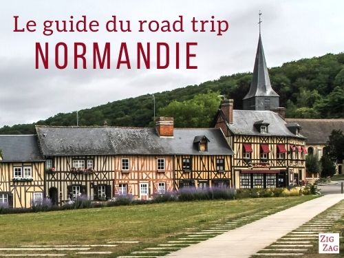 m guide road trip Normandie eBook cover