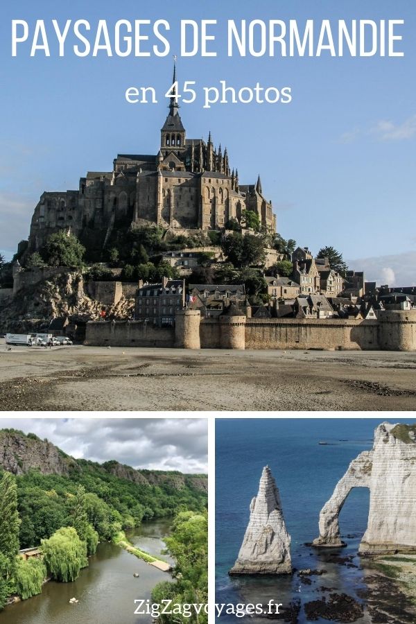 photos plus beaux paysages en Normandie voyage Pin
