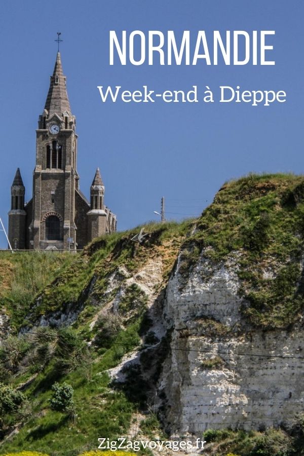 weekend Dieppe Normandie voyage Pin