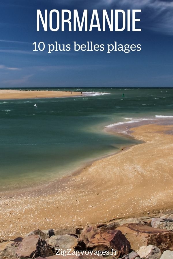 les plus belles plages Normandie voyage Pin