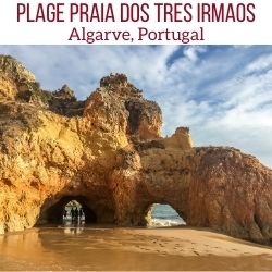 Plage Praia dos Tres Irmaos algarve portugal