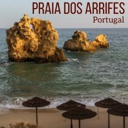 plage praia dos arrifes algarve Portugal