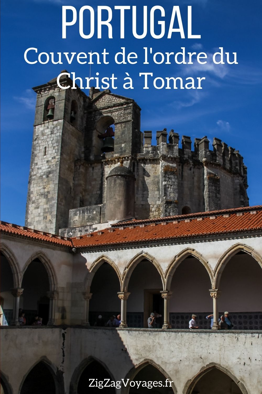 Couvent ordre christ Tomar Portugal convento de Cristo Pin