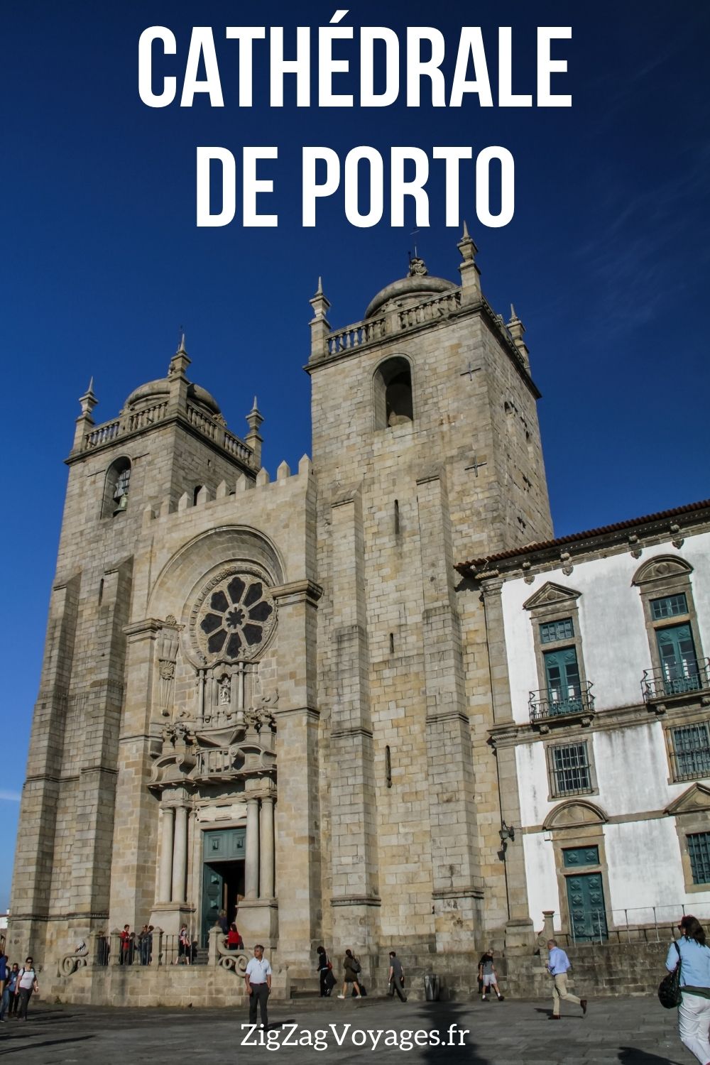 cathedrale de Porto Se do porto Portugal Pin1