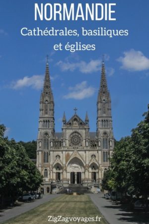 eglises cathedrales Normandie voyage Pin2