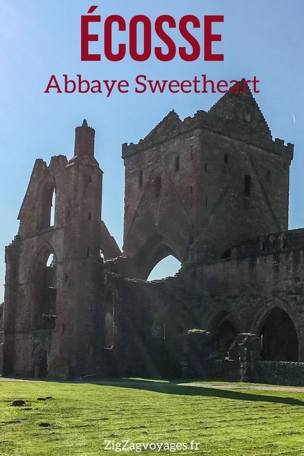 Abbaye Sweetheart Abbey Ecosse Pin2