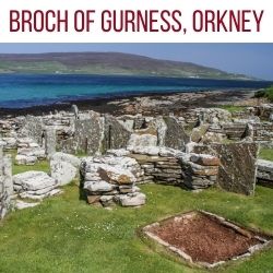 Broch of Gurness Orkney Ecosse