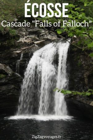 Cascade Falls of Falloch Ecosse Pin1
