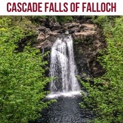 Cascade Falls of Falloch Ecosse