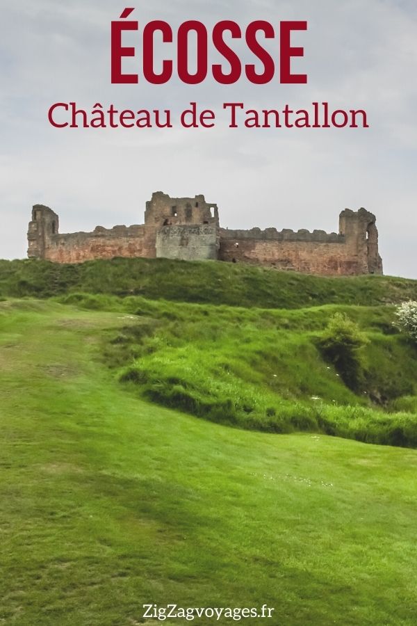 Chateau Tantallon Castle Ecosse Pin2
