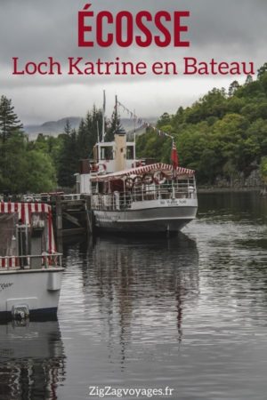 Loch Katrine Bateau Ecosse Pin1