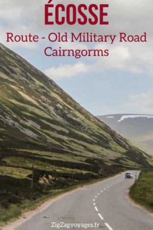 Route Old Military Road Cairngorms Ecosse Pin1
