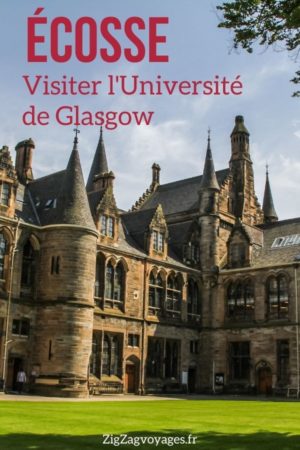Visiter Universite Glasgow Ecosse Pin2