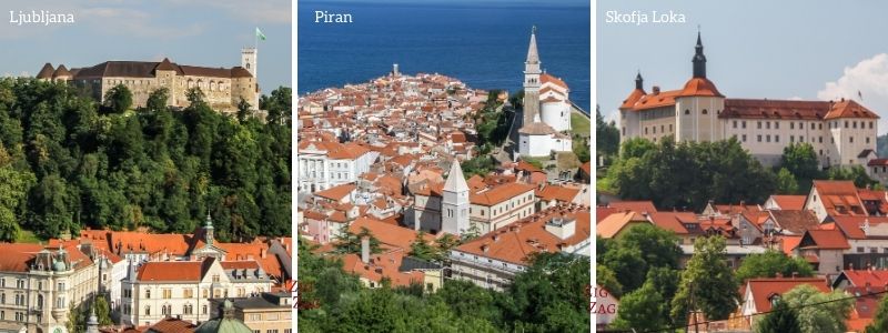 plus belles villes de Slovenie