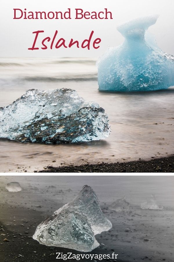 Diamond Beach Islande Plage Diamant Jokulsarlon