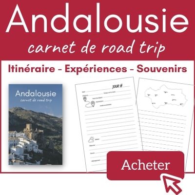 Andalousie carnet road trip journal