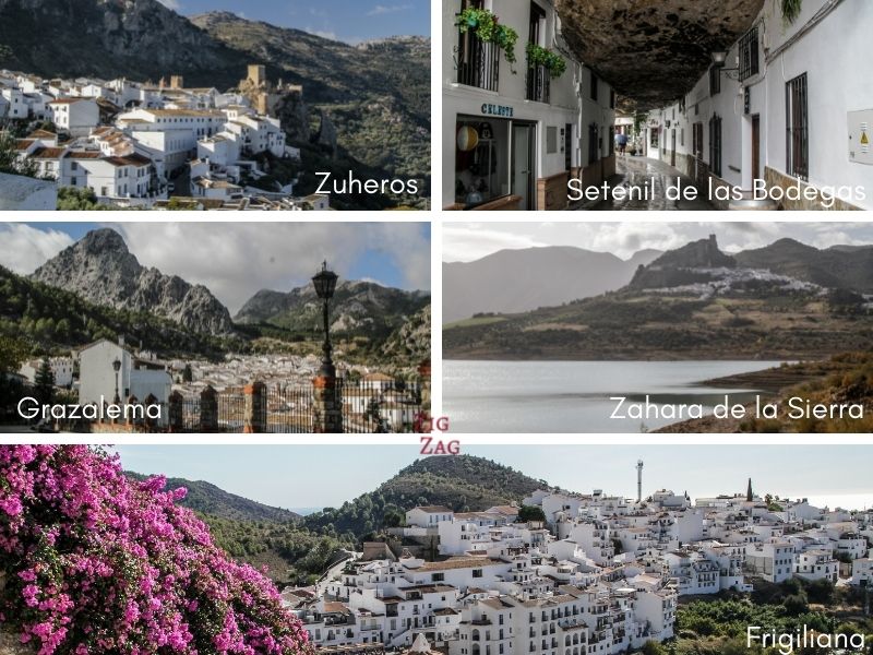 plus beaux villages blancs Andalousie