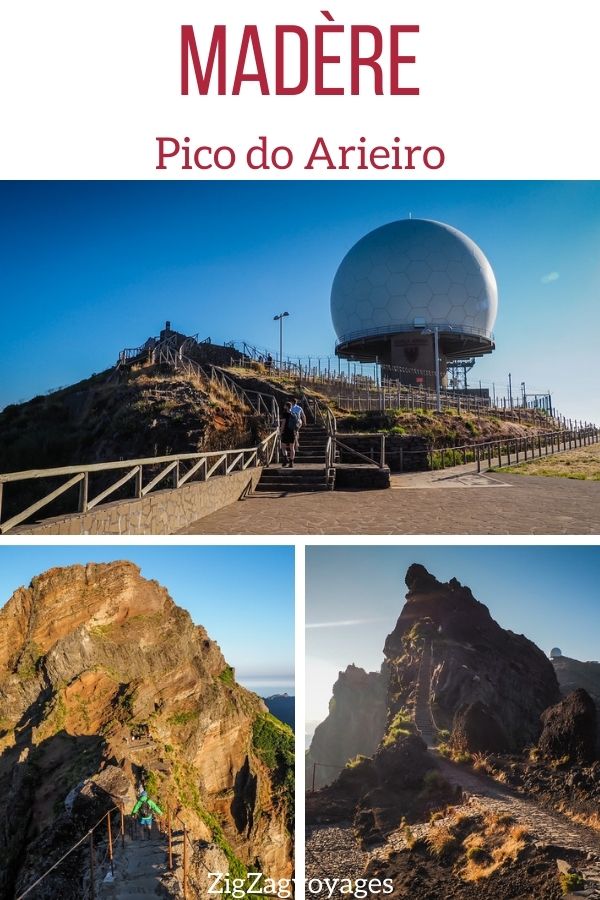 Pico do Arieiro Madere Pin