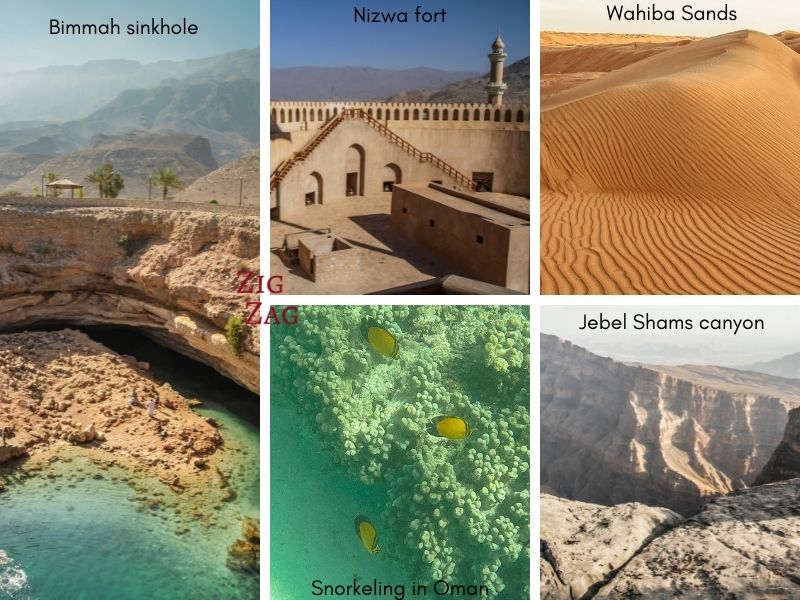 Meilleures excursions Oman depuis Mascate