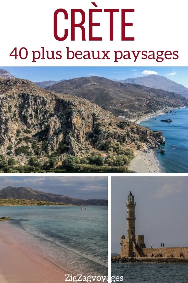 Plus beaux paysages Crete photos Pin