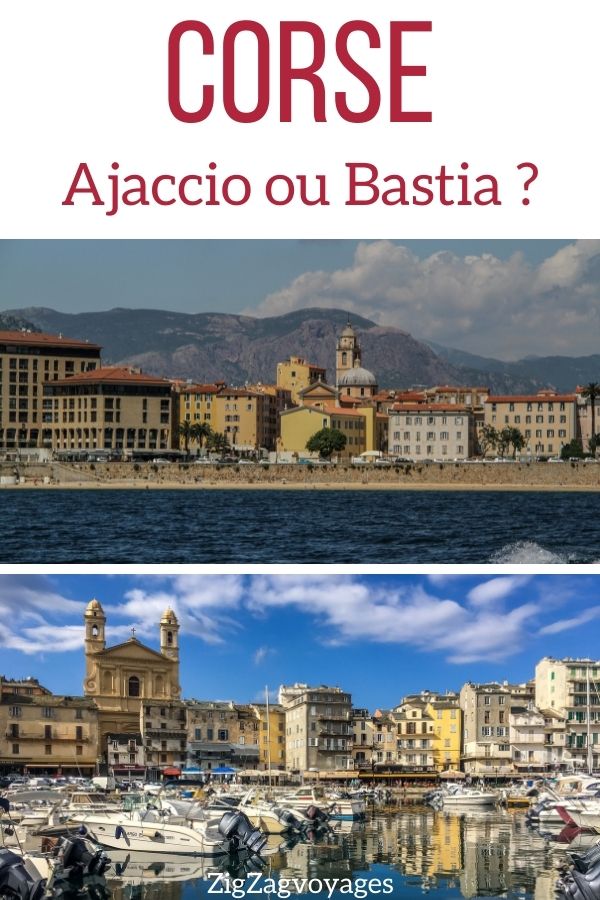 Ajaccio ou Bastia corse voyage Pin