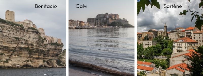 plus belles villes de Corse