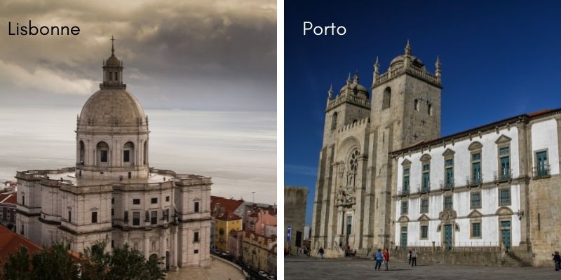 Lisbonne ou Porto