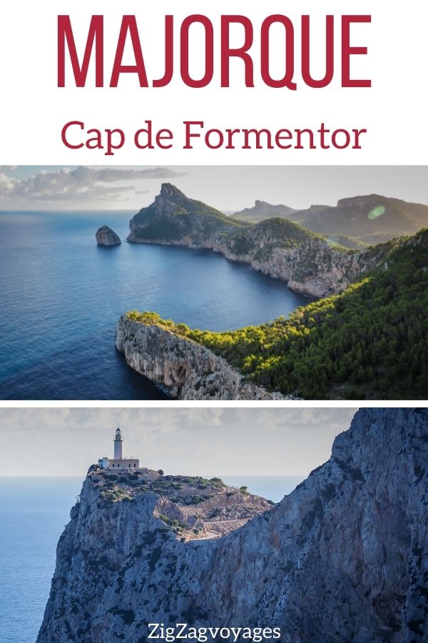 Cap de Formentor Mallorca route plage phare Pin