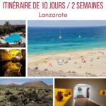 10 jours Lanzarote 2 semaines itineraire