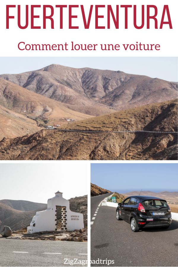 comment louer voiture Fuerteventura location avis Pin